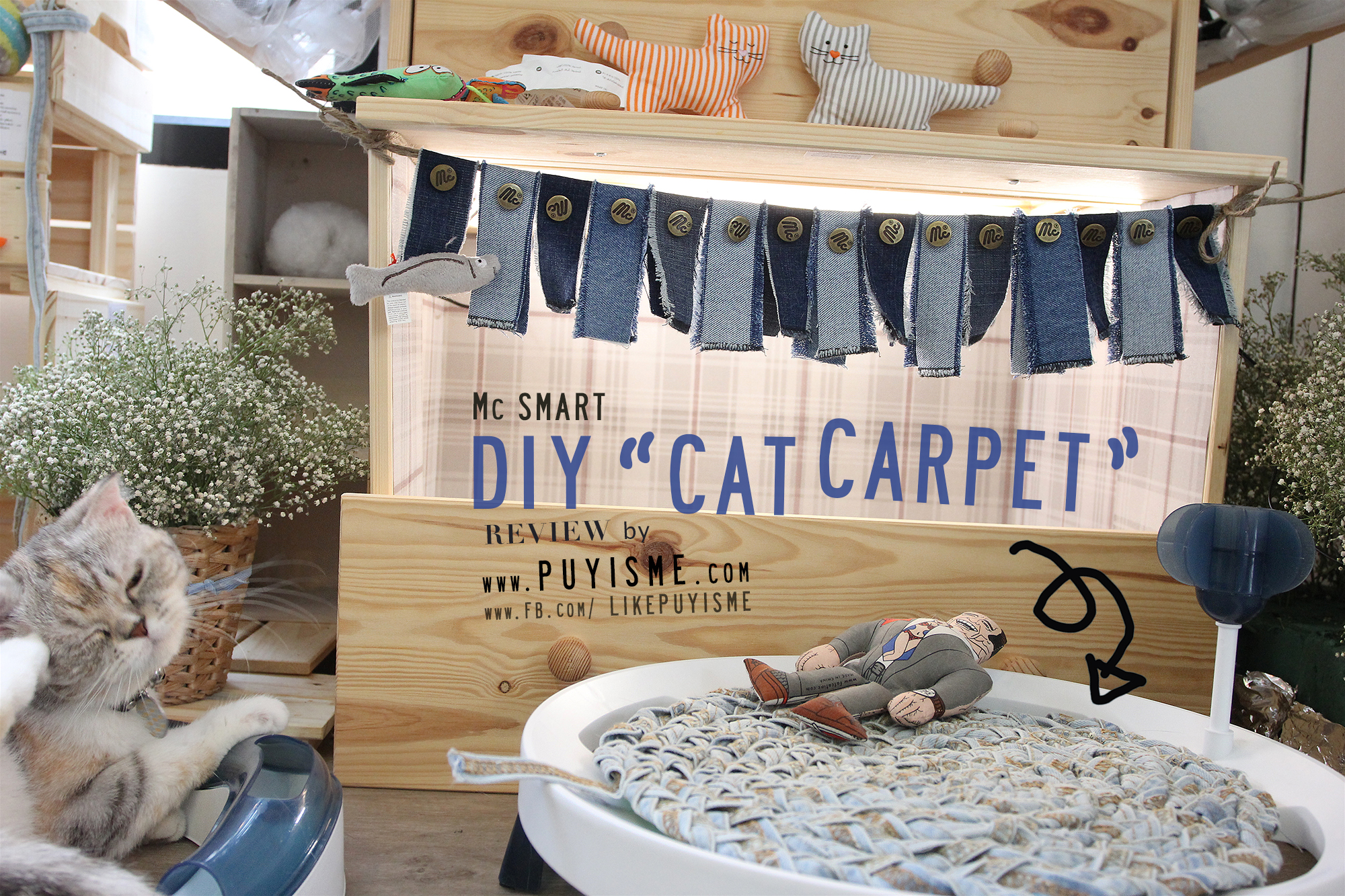 DIY Cat Carpet 04